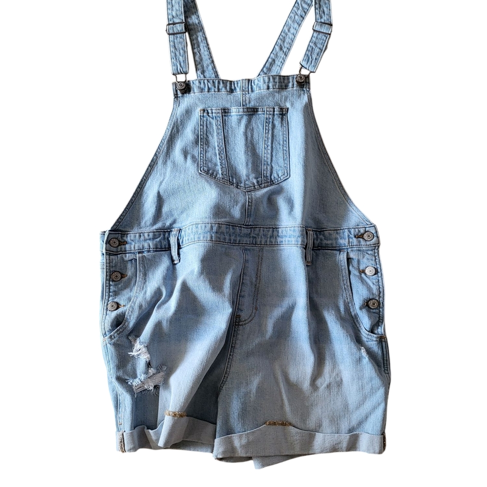 Light Blue Denim Overalls